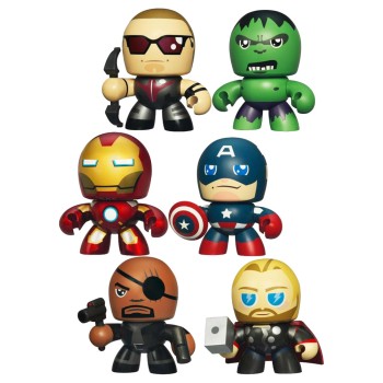 The Avengers Mini Mighty Muggs Vinyl Figure Case Special Edition 13 cm (6 pieces)